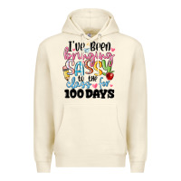 Sandshell 100 days of school Premium Hoodie - MaliasSmallBusiness