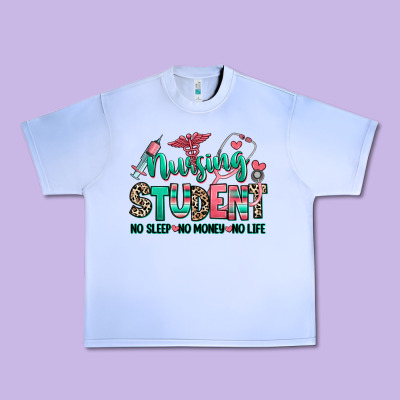 Nursing Student No Sleep No Money No Life Urban Heavy Tee Designed By Ranaportraitstore