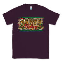 Plum christmas western santa baby Classic Tee - RanaPortraitStore