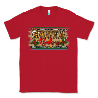 Red christmas western santa baby Classic Tee - RanaPortraitStore