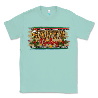 Seafoam christmas western santa baby Classic Tee - RanaPortraitStore