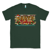 Sports Green christmas western santa baby Classic Tee - RanaPortraitStore