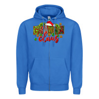True Royal Christmas granna claus Zipper Hoodie - FaDigitalArtStudio