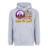 Heather Grey my crystal ball says you are full of shit Heavyweight Hoodie - BundleAndBundleShop