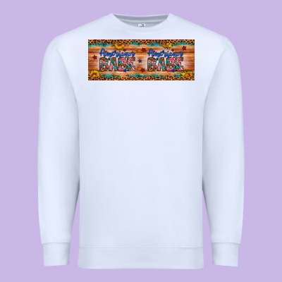 American Babe Premium Sweatshirt Designed By Artiststas