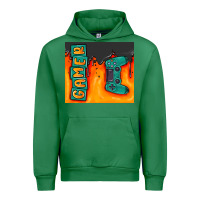 Emerald gamer Urban Hoodie - MaliasSmallBusiness