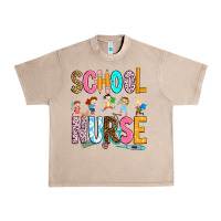 French Oak school nurse Urban Heavy Tee - RanaPortraitStore