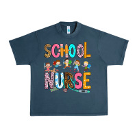 Midnight Navy school nurse Urban Heavy Tee - RanaPortraitStore