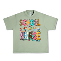Oil Green school nurse Urban Heavy Tee - RanaPortraitStore
