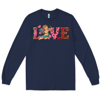 Navy love cupid Long Sleeve Tee - RanaPortraitStore