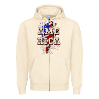 Sandshell America 4th of July Zipper Hoodie - CowGirlArtShop