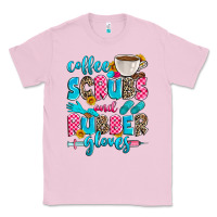 Bubblegum Pink coffee scrubs and rubber gloves Classic Tee - Zillion Design Studio