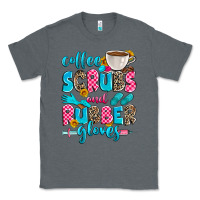 Charcoal Heather coffee scrubs and rubber gloves Classic Tee - Zillion Design Studio