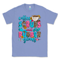 Colony Blue coffee scrubs and rubber gloves Classic Tee - Zillion Design Studio