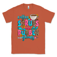 Copper coffee scrubs and rubber gloves Classic Tee - Zillion Design Studio