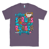Lavender coffee scrubs and rubber gloves Classic Tee - Zillion Design Studio