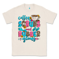Natural coffee scrubs and rubber gloves Classic Tee - Zillion Design Studio