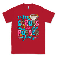 Red coffee scrubs and rubber gloves Classic Tee - Zillion Design Studio