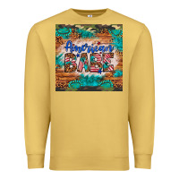 Antique Gold american babe Premium Sweatshirt - Artiststas