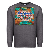 Charcoal Heather american babe Premium Sweatshirt - Artiststas