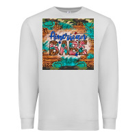 Dove Grey american babe Premium Sweatshirt - Artiststas