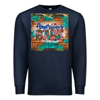 Navy american babe Premium Sweatshirt - Artiststas