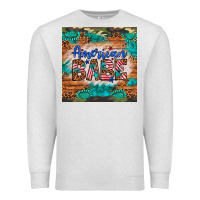 Oatmeal Heather american babe Premium Sweatshirt - Artiststas