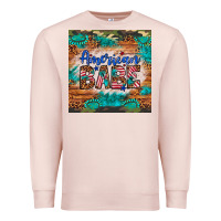 Pale Pink american babe Premium Sweatshirt - Artiststas