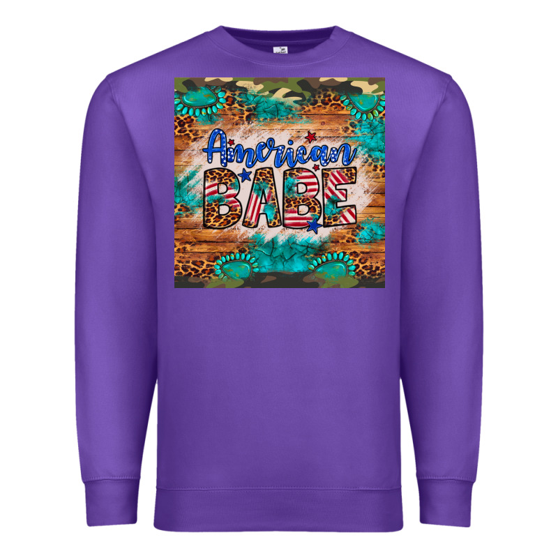 American Babe Premium Sweatshirt by Artiststas | Teevron
