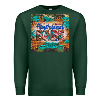 Sports Green american babe Premium Sweatshirt - Artiststas