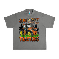 Tornado just a boy who loves tractors Urban Heavy Tee - BarkalooDesign