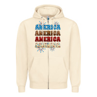 Sandshell Western America Zipper Hoodie - Neo Western
