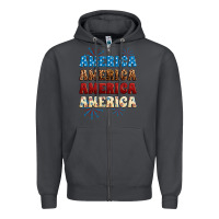 Smoke Western America Zipper Hoodie - Neo Western