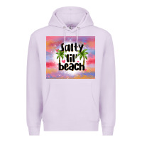 Lilac salty lil' beach Premium Hoodie - MaliasSmallBusiness