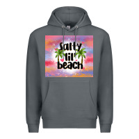 Rock salty lil' beach Premium Hoodie - MaliasSmallBusiness