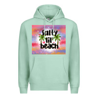Seafoam salty lil' beach Premium Hoodie - MaliasSmallBusiness