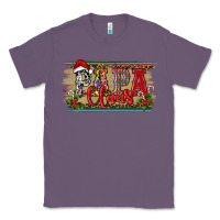 Lavender christmas western papa claus Classic Tee - RanaPortraitStore