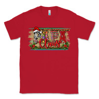 Red christmas western papa claus Classic Tee - RanaPortraitStore