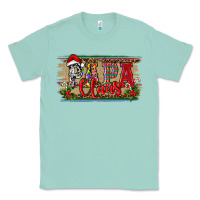 Seafoam christmas western papa claus Classic Tee - RanaPortraitStore