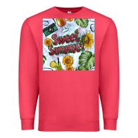 Cardinal sweet summer seamless pattern Premium Sweatshirt - BundleAndBundleShop