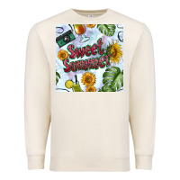 Sandshell sweet summer seamless pattern Premium Sweatshirt - BundleAndBundleShop