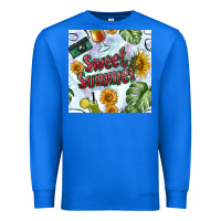 True Royal sweet summer seamless pattern Premium Sweatshirt - BundleAndBundleShop