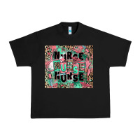 Black nurse Urban Heavy Tee - RanaPortraitStore