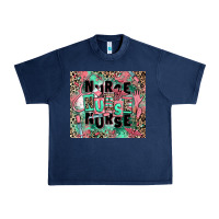 Navy nurse Urban Heavy Tee - RanaPortraitStore