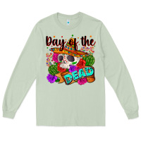 Matcha mexican day of the dead Long Sleeve Tee - Zillion Design Studio