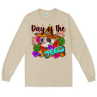 Mushroom mexican day of the dead Long Sleeve Tee - Zillion Design Studio