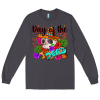 Smoke mexican day of the dead Long Sleeve Tee - Zillion Design Studio