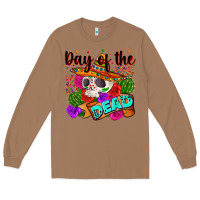 Toasted Coconut mexican day of the dead Long Sleeve Tee - Zillion Design Studio