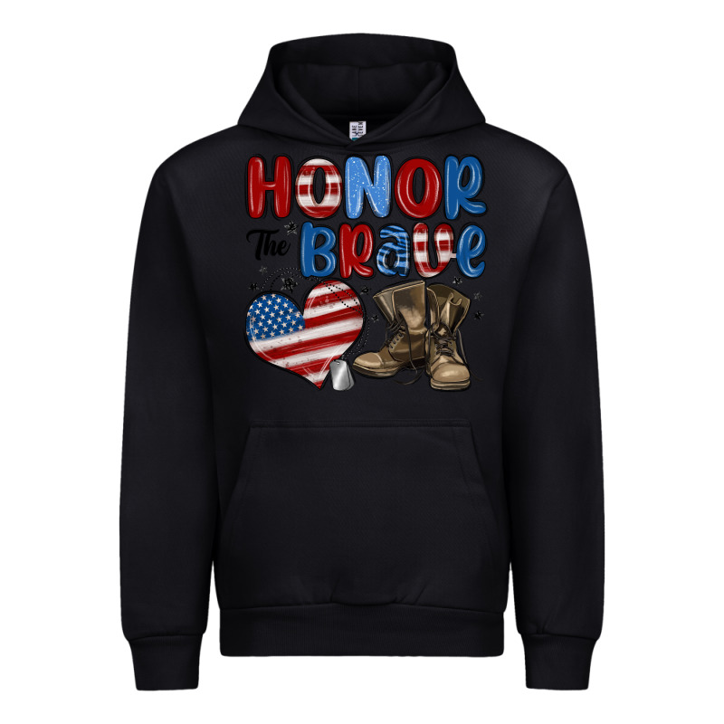 Honor The Brave Urban Hoodie by MaliasSmallBusiness | Teevron