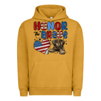 Pigment Peanut Butter honor the brave Urban Hoodie - MaliasSmallBusiness